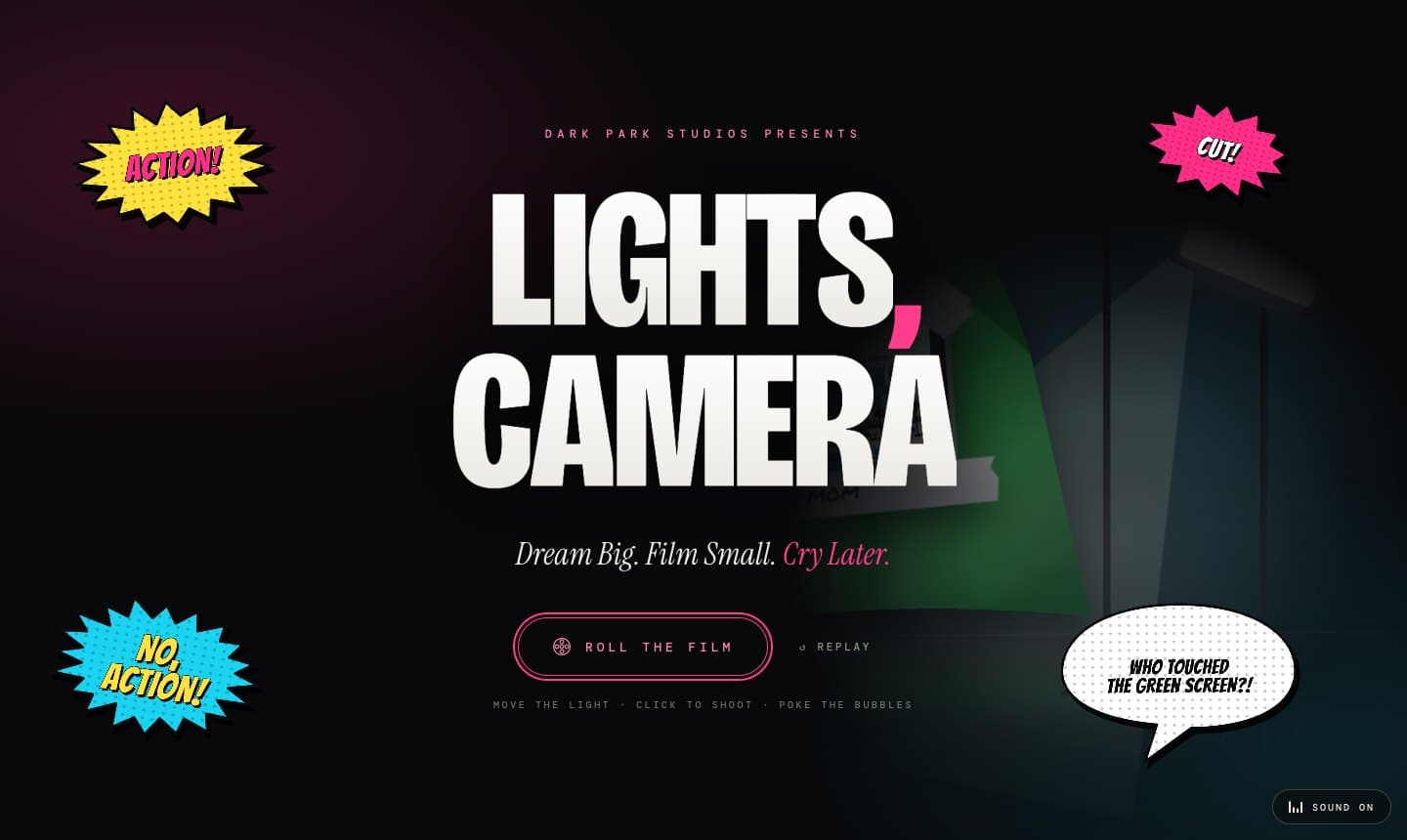 Lights, Camera — Interactive Pitch screenshot